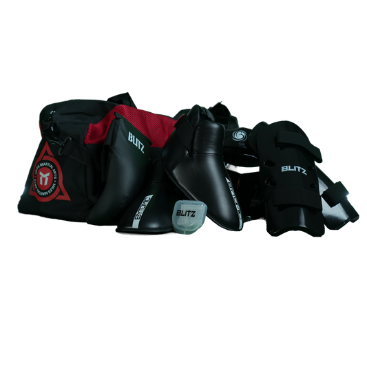 Kickboxing Sparring Kit - Female with MMA bag