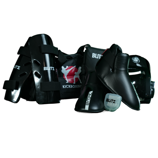 Kickboxing Sparring Kit - Male with MMA bag