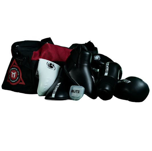 Taekwon-do Sparring Kit - Male  with MMA Bag